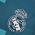 Real Madrid 17/18 Third Blue Long Sleeve Soccer Jersey